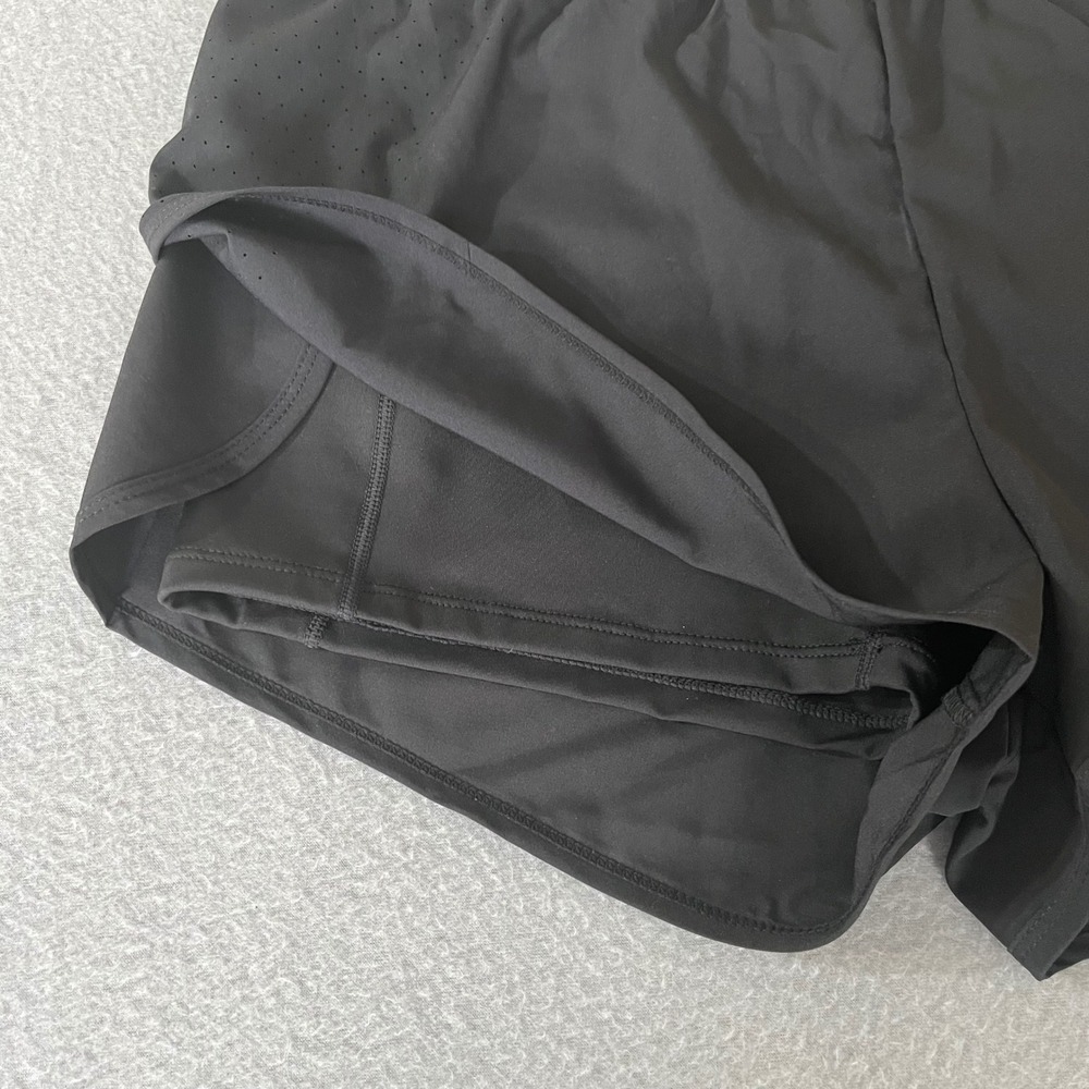 NWT Kyodan Active Ladies Run Athletic Short Black 2-in-1 Built-in Liner XL - Picture 2 of 9